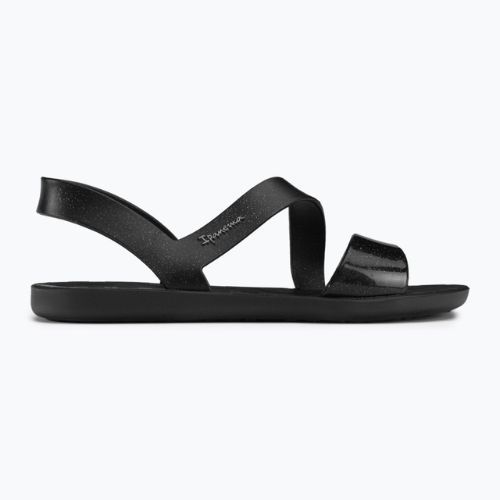 Sandały damskie Ipanema Vibe black/glitter black
