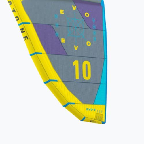 Latawiec kitesurfingowy DUOTONE Evo 2023 grey/yellow