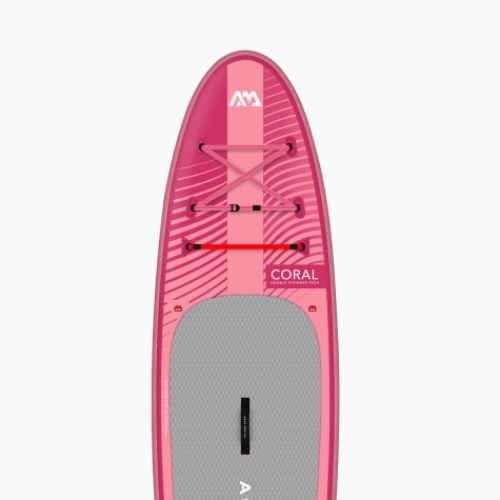 Zestaw deska SUP pompowana Aqua Marina Coral 10'2" raspberry