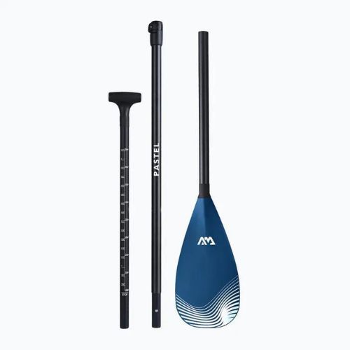 Wiosło SUP 3-częściowe Aqua Marina Pastel Adjustable Fiberglass/Carbon navy