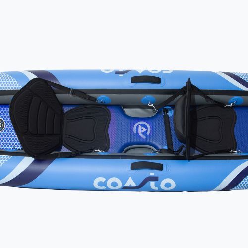 Kajak pompowany wysokociśnieniowy 2-osobowy Coasto Lotus 2 410 cm