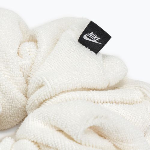 Gumka do włosów Nike Gathered Hair Tie Large Terry white/black