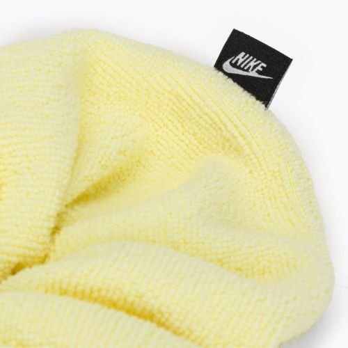 Gumka do włosów Nike Gathered Hair Tie Large Terry citron tint/black/white