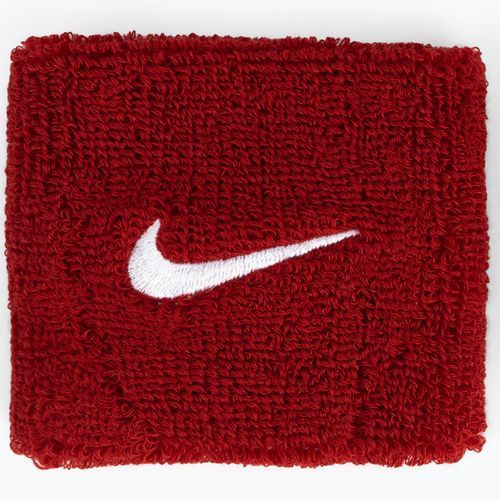 Frotki na nadgarstek Nike Swoosh Wristbands 2 szt. varsity red/white