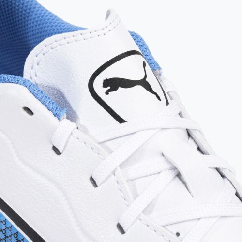 Buty piłkarskie męskie PUMA King Match FG/AG puma white/black/blue glimmer/ultra orange