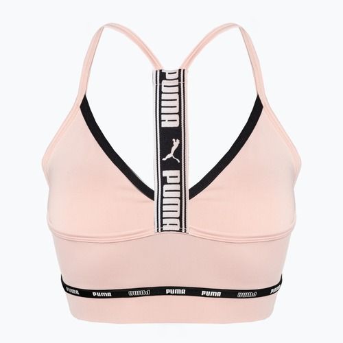 Biustonosz treningowy PUMA Low Impact Strong Strappy rose dust