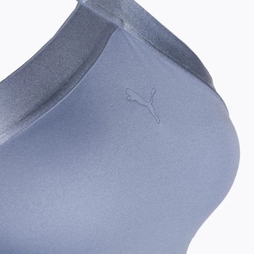 Biustonosz treningowy PUMA Flawless Sculpt Mid-Impact Longline filtered ash