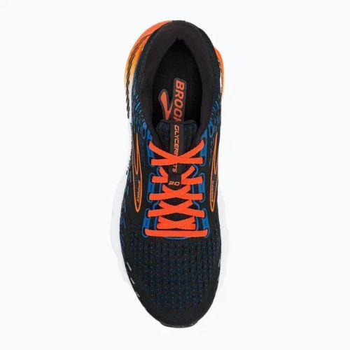 Buty do biegania męskie Brooks Glycerin GTS 20 black/classic blue/orange