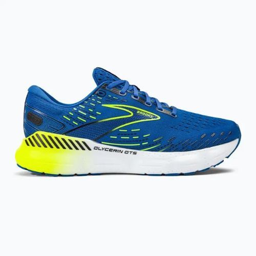 Buty do biegania męskie Brooks Glycerin GTS 20 blue/nightlife/white