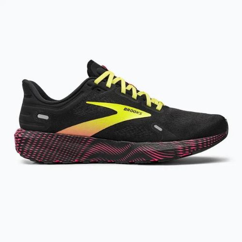 Buty do biegania męskie Brooks Launch 9 black/pink/yellow