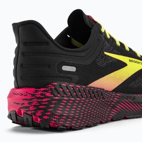 Buty do biegania męskie Brooks Launch GTS 9 black/pink/yellow