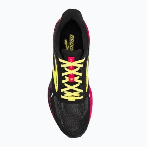 Buty do biegania męskie Brooks Launch GTS 9 black/pink/yellow