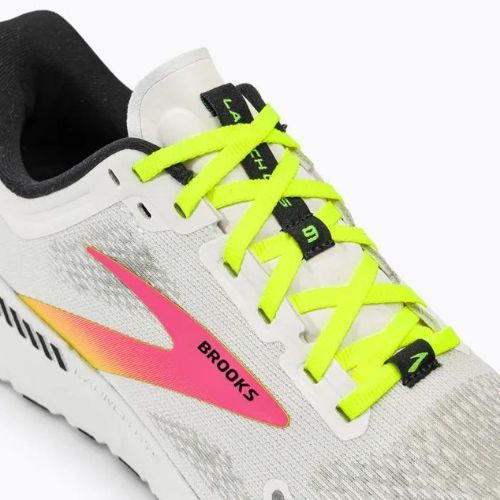Buty do biegania męskie Brooks Launch GTS 9 white/pink/nightlife