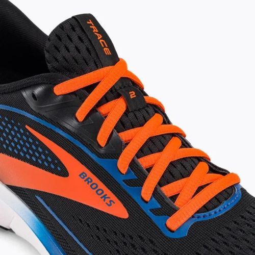 Buty do biegania męskie Brooks Trace 2 black/classic blue/orange