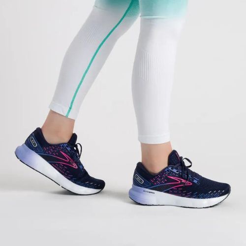 Buty do biegania damskie Brooks Glycerin 20 peacoat/blue/pink