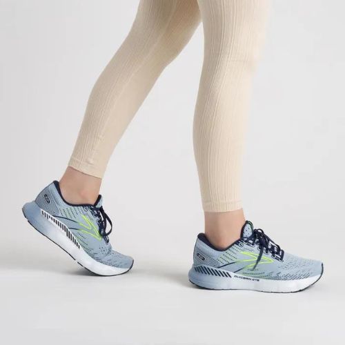 Buty do biegania damskie Brooks Glycerin GTS 20 light blue/peacoat/nightlife