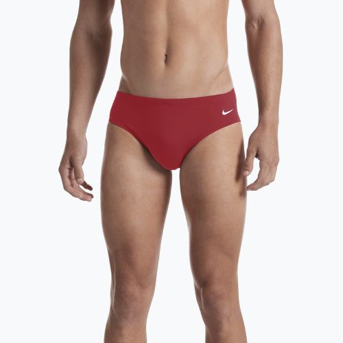 Slipy pływackie męskie Nike Hydrastrong Solid Brief university red