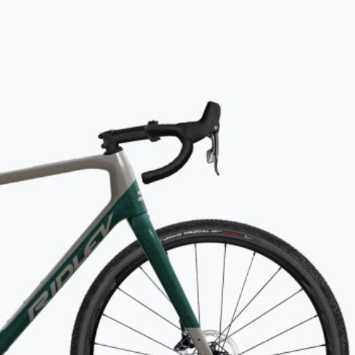 Rower gravelowy Ridley Kanzo Adventure Rival1 autumn grey metallic/racing green metallic/black