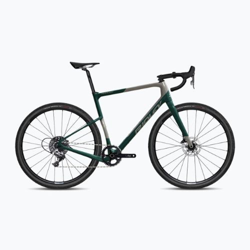 Rower gravelowy Ridley Kanzo Adventure Rival1 autumn grey metallic/racing green metallic/black