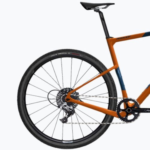 Rower gravelowy Ridley Kanzo Adventure Rival1 jeans blue metallic/burnt orange/dark yellow