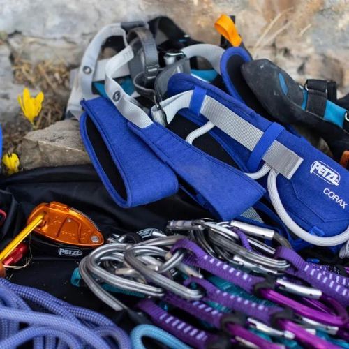 Uprząż wspinaczkowa Petzl Corax blue