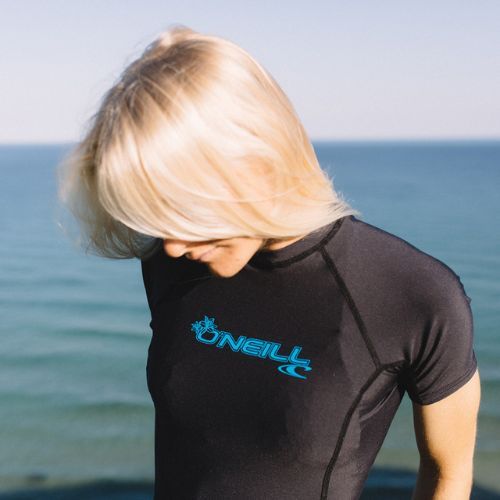 Koszulka do pływania damska O'Neill Basic Skins Rash Guard black