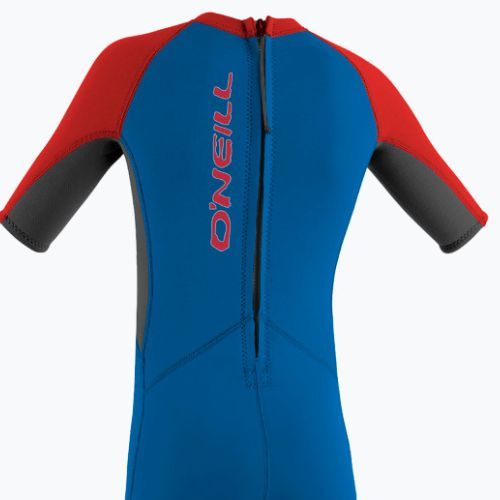 Pianka do pływania dziecięca O'Neill Toddler Reactor-2 2 mm Back Zip ocean/graphite/red