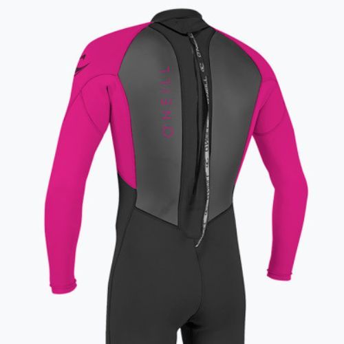 Pianka do pływania dziecięca O'Neill Youth Reactor-2 3/2 mm Back Zip Full black/berry
