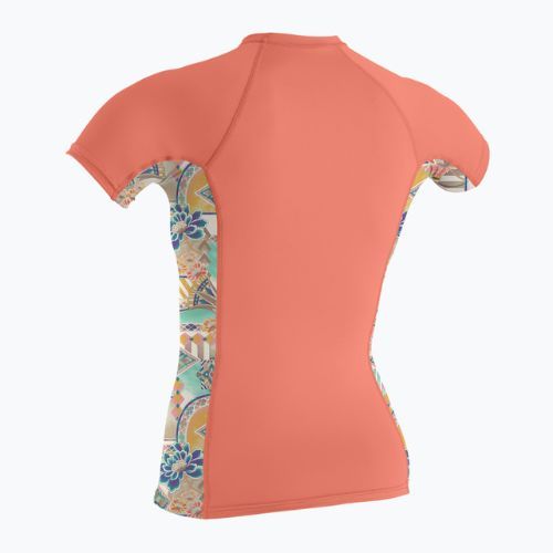 Koszulka do pływania damska O'Neill Side Print Rash Guard nectar/zephora