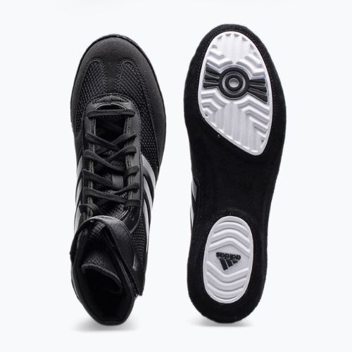 Buty bokserskie męskie adidas Combat Speed.5 black/silver