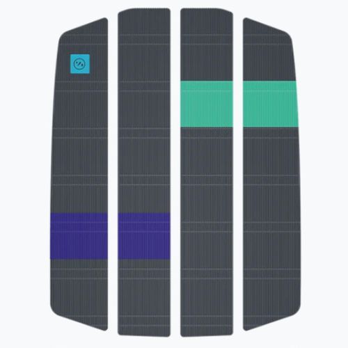 Pad do kiteboardu DUOTONE Team Front Mini dark grey/violet