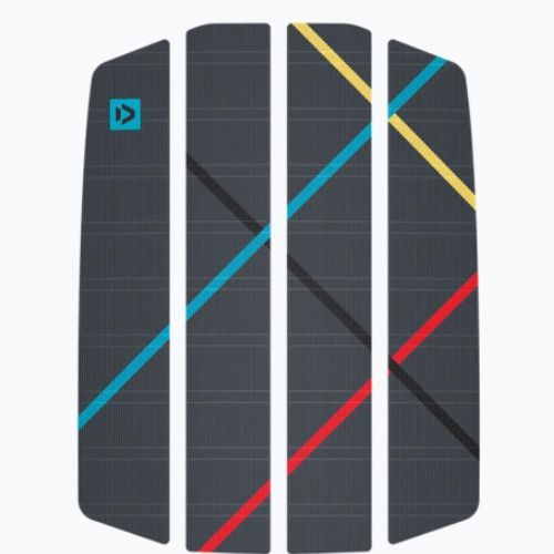 Pad do kiteboardu DUOTONE Team Front dark grey/stripes