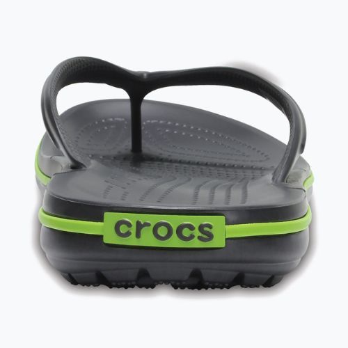 Japonki Crocs Crocband Flip graphite/volt green