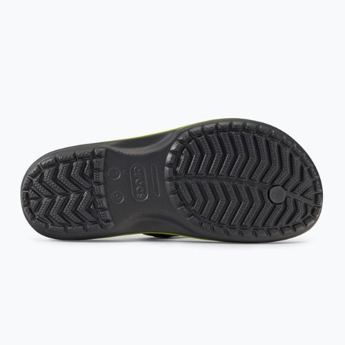 Japonki Crocs Crocband Flip graphite/volt green