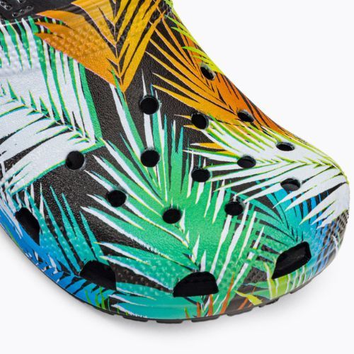 Klapki dziecięce Crocs Classic Pool Party Clog Kids black/multi