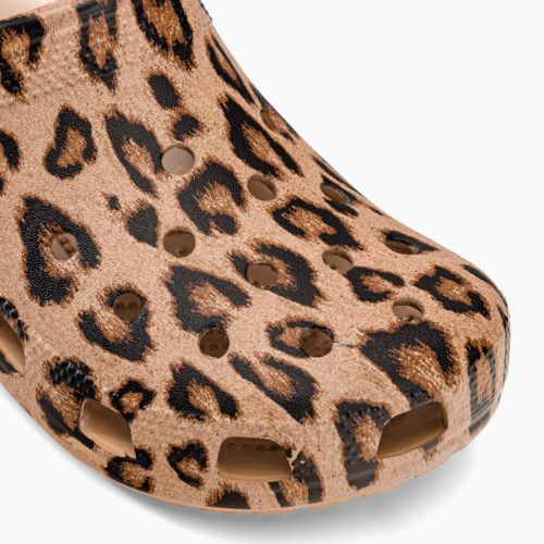 Klapki Crocs Classic Printed Clog leopard/gold