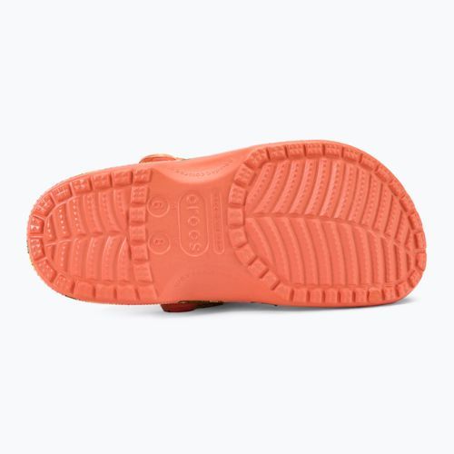 Klapki Crocs Classic Retro Resort Clog papaya/multi