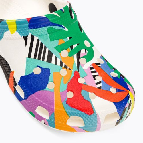Klapki Crocs Classic Retro Resort Clog white/multi