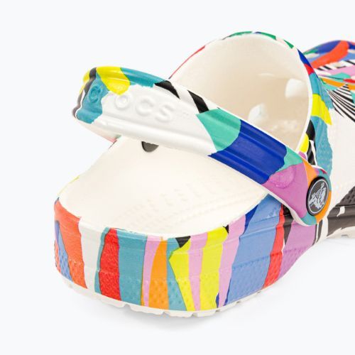 Klapki Crocs Classic Retro Resort Clog white/multi