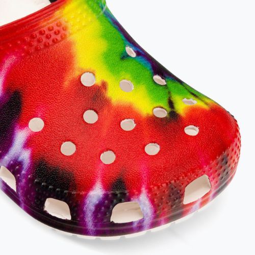 Klapki dziecięce Crocs Classic Tie-Dye Graphic Clog Toddler multicolor