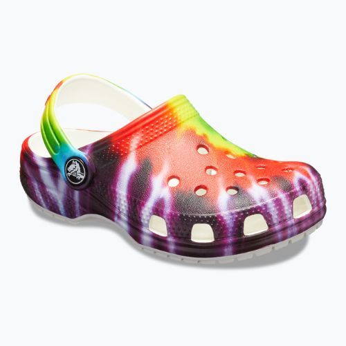 Klapki dziecięce Crocs Classic Tie-Dye Graphic Clog Toddler multicolor