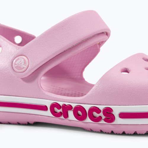Sandały dziecięce Crocs Bayaband ballerina pink/candy pink