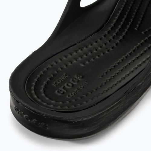 Klapki damskie Crocs Swiftwater Sandal W black/black