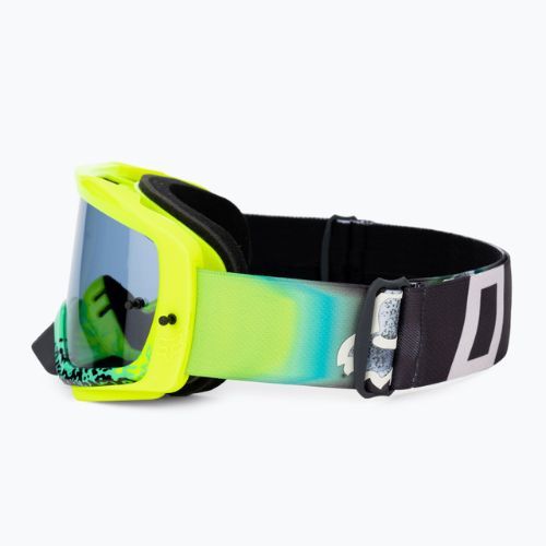 Gogle rowerowe Fox Racing Airspace Horyzon fluo yellow/grey mirror