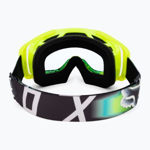 Gogle rowerowe Fox Racing Airspace Horyzon fluo yellow/grey mirror