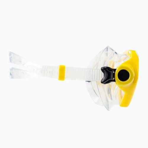 Maska do nurkowania dziecięca Mares Comet yellow