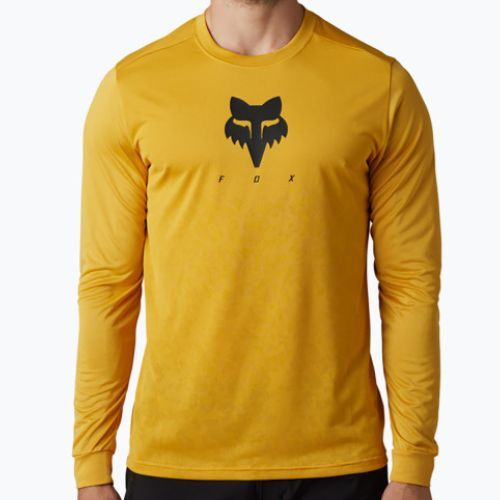 Longsleeve rowerowy męski Fox Racing Ranger Tru Dri 2023 daffodil
