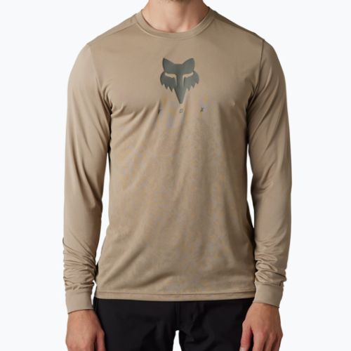 Longsleeve rowerowy męski Fox Racing Ranger Tru Dri 2023 mocha