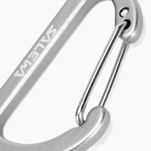 Karabinek Salewa Flat Wiregate 2 szt. grey