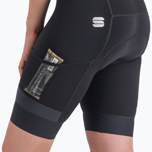 Spodenki rowerowe damskie Sportful Supergiara Bibshort black